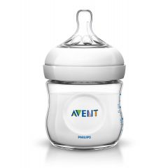 Avent - SCF690/17 Biberón de 125ml / 4oz Natural para bebé