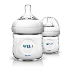 Philips Avent - SCF690/27 Pack 2 Biberones para Bebés Natural de 4oz / 125ml