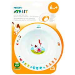 Avent - Plato Hondo Pequeño para Bebé de 6m+