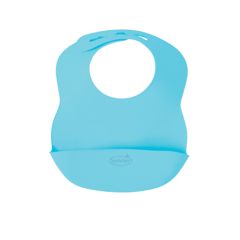 Summer - Babero de Goma para Bebés Celeste