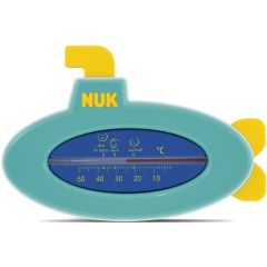 Nuk – Termómetro de baño Submarino Celeste Verde