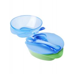 Platos Bowls Easy Scoop x 2 unidades Azul - Tommee Tippee
