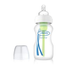 Dr. Brown’s - Biberón de Vidrio Anticólico Boca Ancha 9oz. / 270ml Options