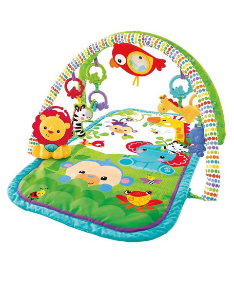 Fisher Price - Gimnasio Musical para Bebés 3 en 1 Amigos de la Naturaleza