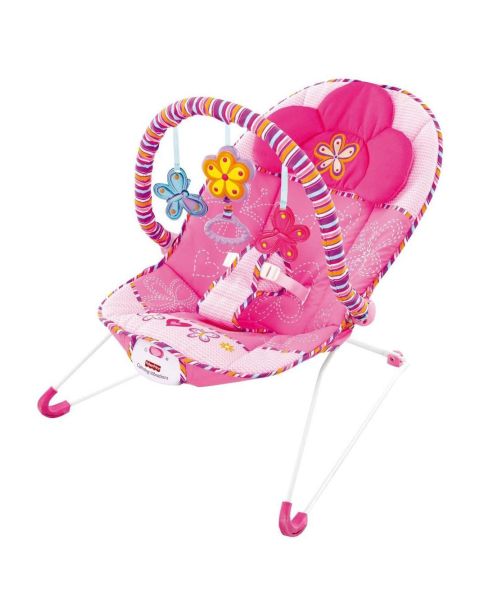 Fisher Price - Silla Mecedora Rosa para Bebé